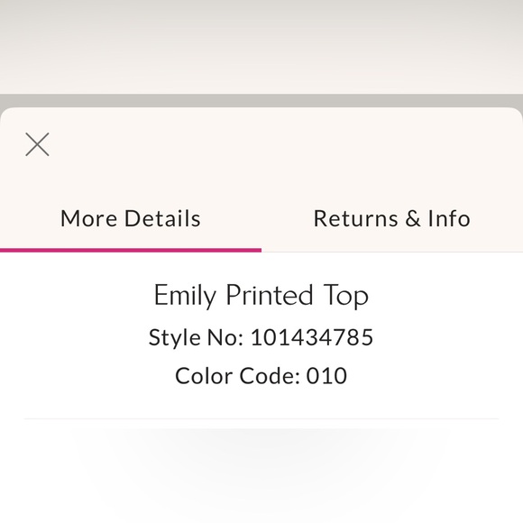 EUC Free People Emily Printed Top, XS - Picture 3 of 13